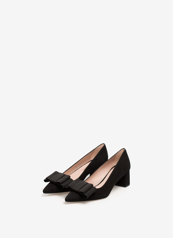 escarpin daim