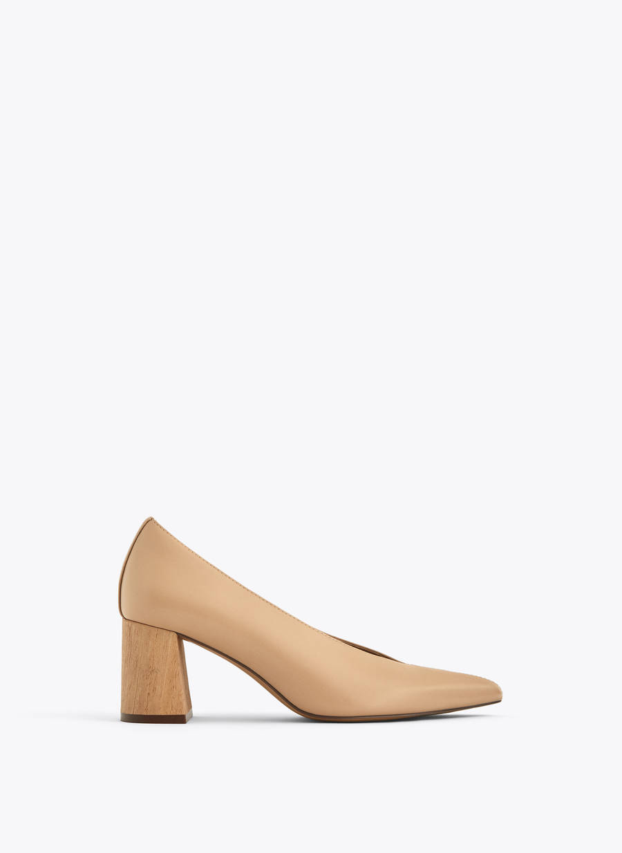 Wooden court shoes clearance