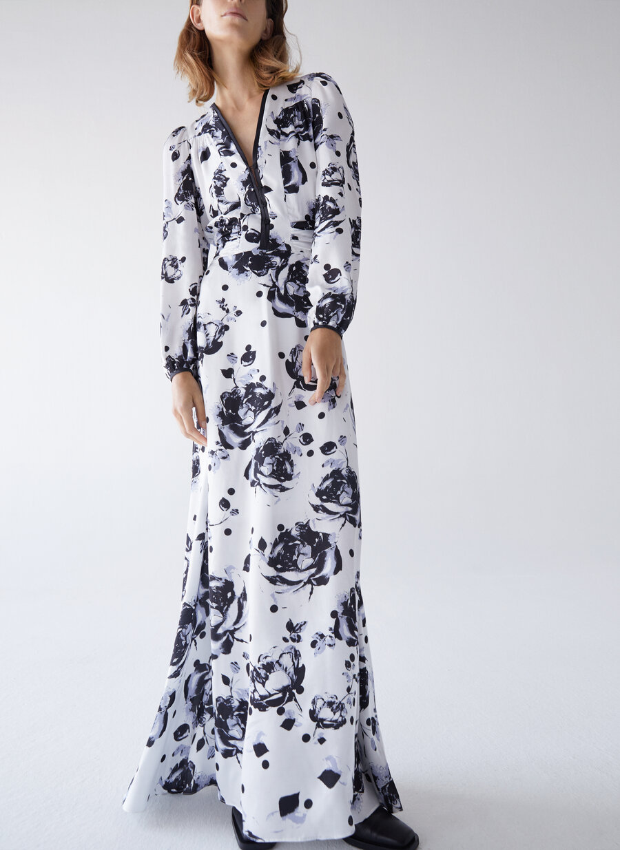 Our Selection Of The Best Winter Dresses Of 2020. Floral Print Dress from Uterqüe