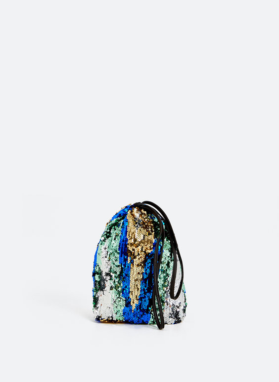 sequin bag