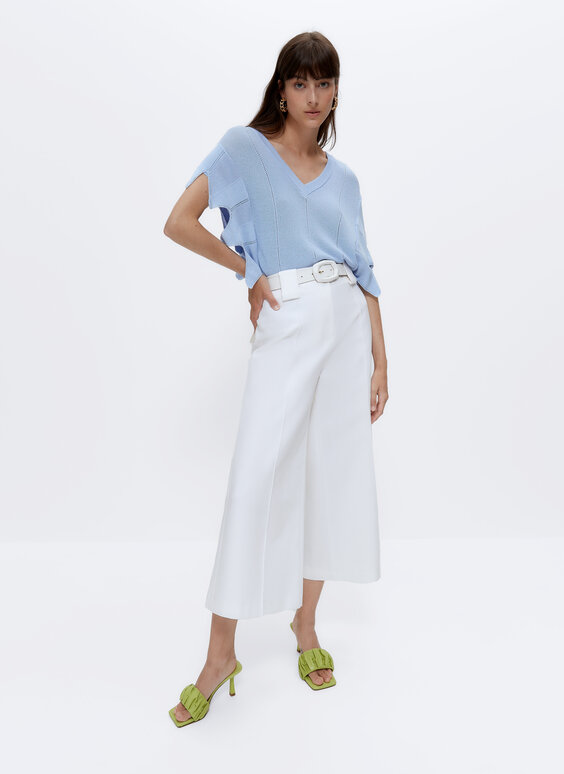 Embellished Knit Top T Shirts And Tops Collection Uterque Czech Republic