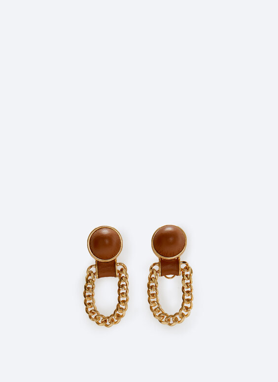 zara chain earrings