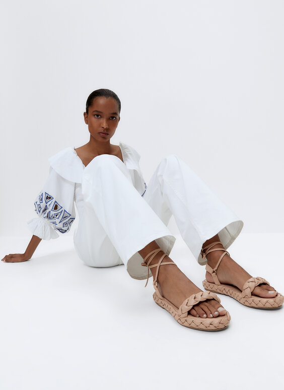 Sandalias planas uterque Clearance