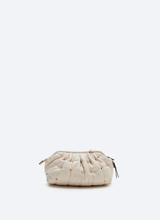 Krokota ādas soma ar kniedēm